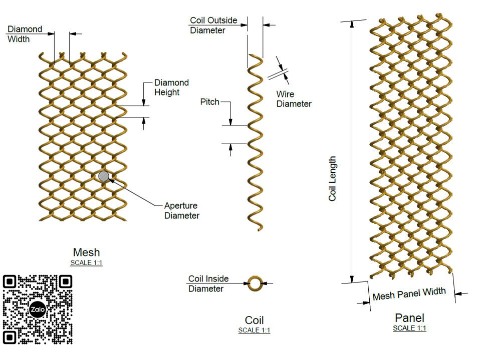 Rèm Lưới - Curtain Mesh